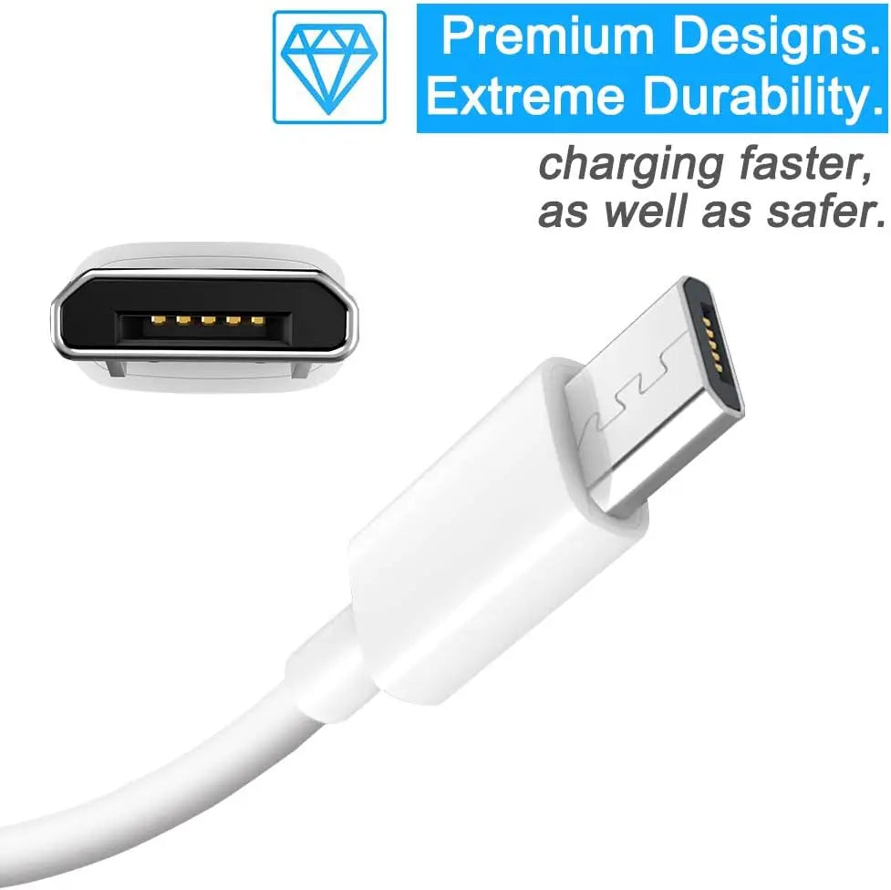 3/2/1 Meters Micro USB Fast Charging Cable Micro-USB Extension Cable