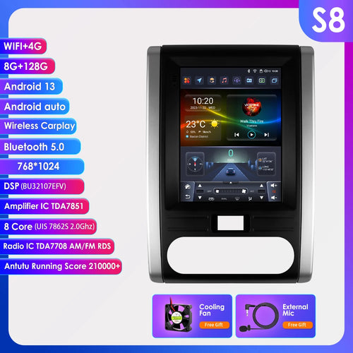 Hizpo For Tesla Style Android 13 Car Radio for Nissan X-Trail Xtrail 2