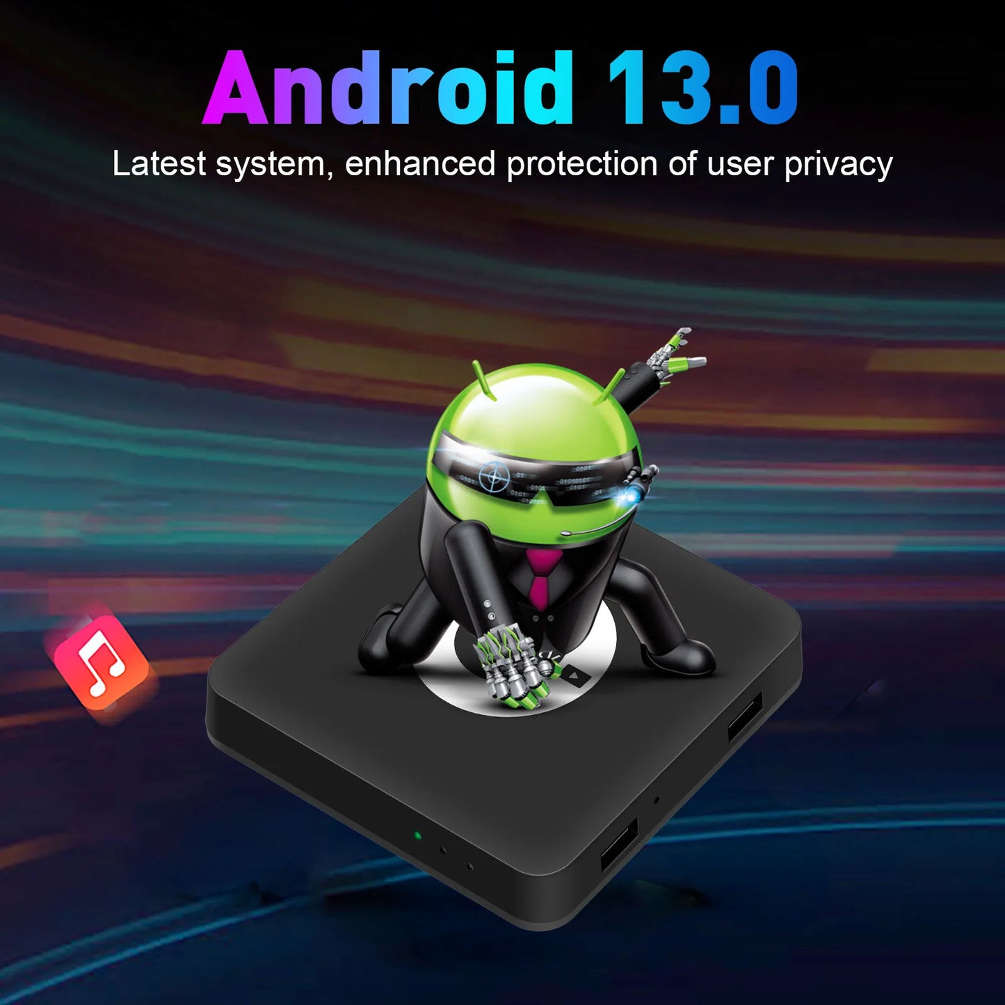 Global Version Q96 OHP 4K TV Box 4K Ultra HD Android 13 Hisilicon
