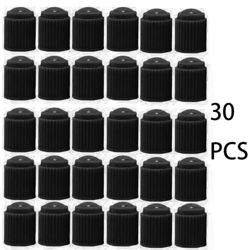 30PCSTire Valves ABS Plastic Automobile Bicycle Tyre Valve Cap Dust