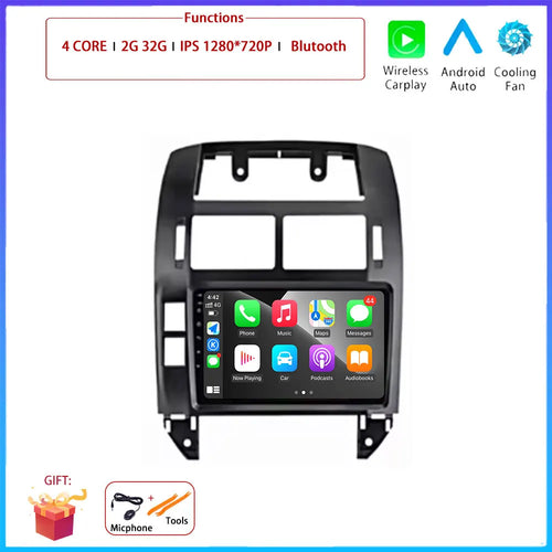 Android OS Car Radio For Volkswagen VW Polo MK4 6Q 9N 9N3 2004-2009