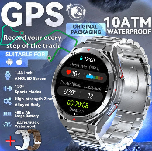 2025 New for HUAWEI Original Premium GPS SmartWatch Ultra HD AMOLED