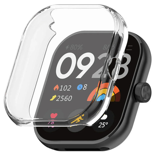 Soft Full Case+Tempered Glass For Redmi Watch 4 Protective Cases