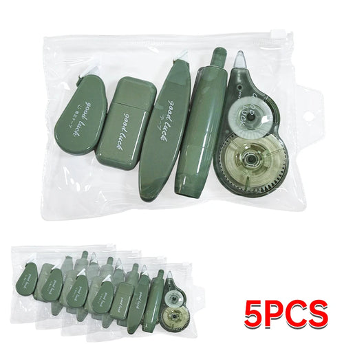 5Pcs Correction Tape Creative Correction Belt White Out Cute