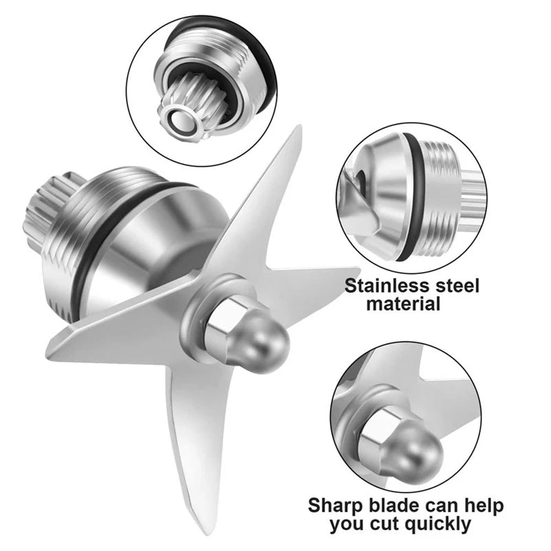 Blender Wet Blade Replacement Assembly With 891 Drive Socket Kit