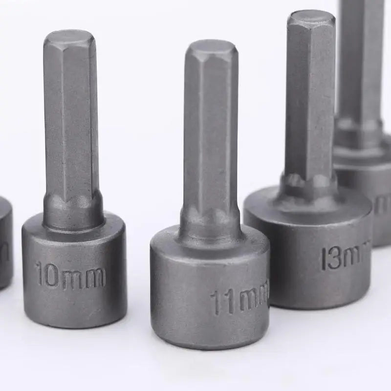9pcs/14pcs/set 5mm-13mm Hex Sockets Sleeve Nozzles Nut Driver Set