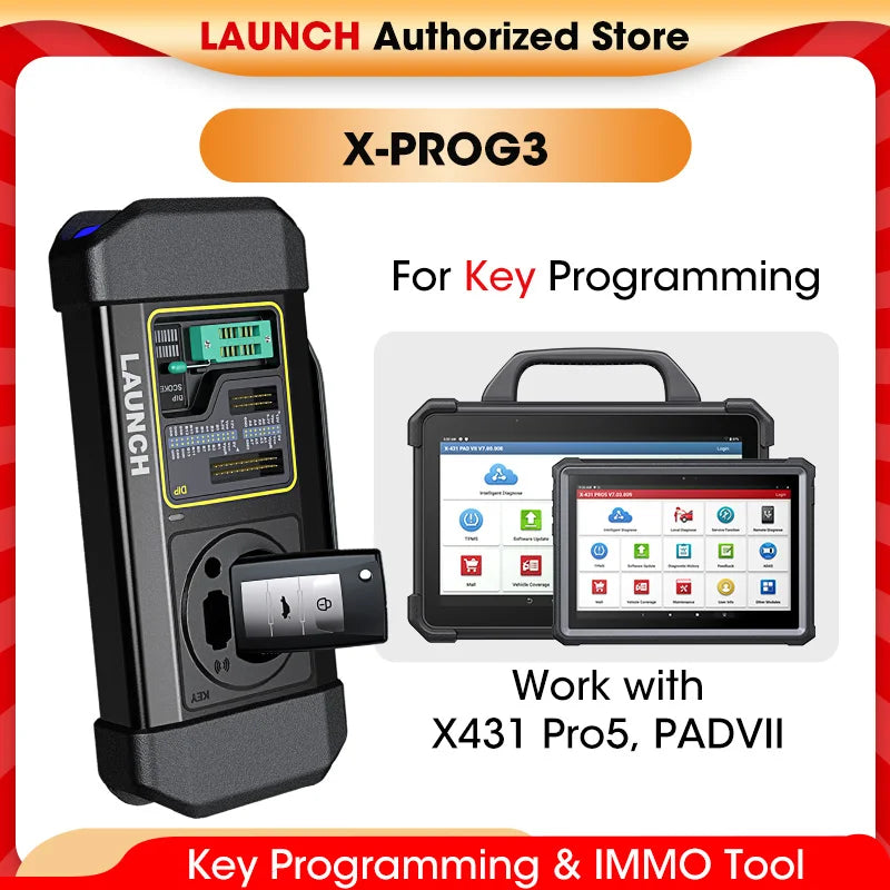 LAUNCH X431 X-PROG 3 Car Key Programmer Obd2 Scanner XPROG3