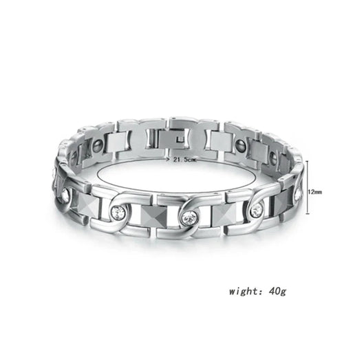 New Men's Health Energy 3 in 1 Bracelet Bracelet for Arthritis Twisted