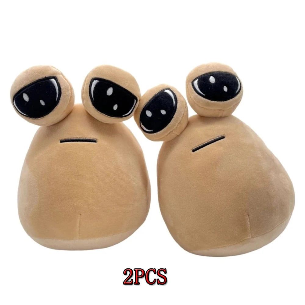22cm Hot Game My Pet Alien Pou Plush Toy Furdiburb Emotion Alien