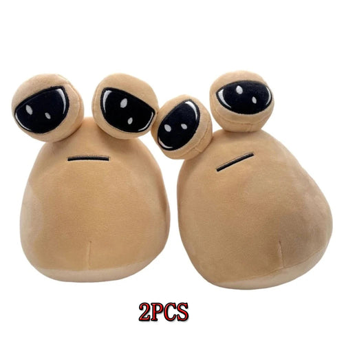 22cm Hot Game My Pet Alien Pou Plush Toy Furdiburb Emotion Alien