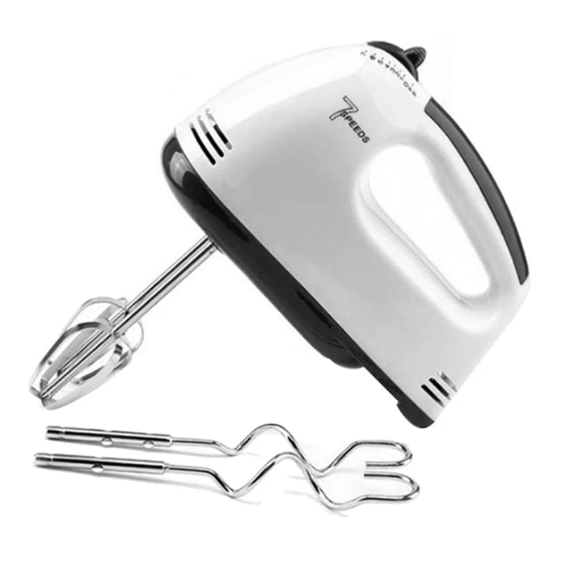Electric Egg Beater Automatic Hand Mixer Blender 7 Gear Baking Whisks