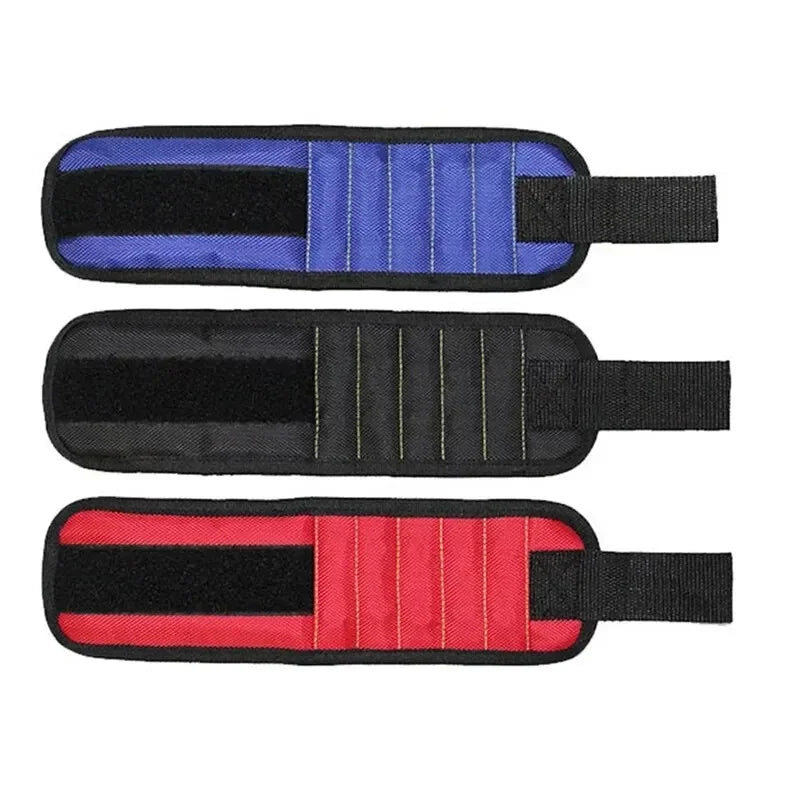 Magnetic Wristband for Holding Screws,Nails,Drilling Bits,Wrist Tool