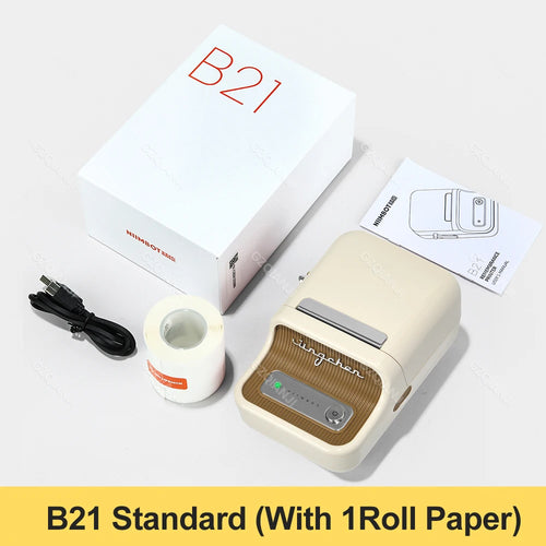 Niimbot B21 Label Sticker Printer Portable Thermal Wireless Bluetooth