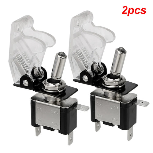 12V SPST Toggle Rocker Switch LED Light for Ignitions Boost Marine