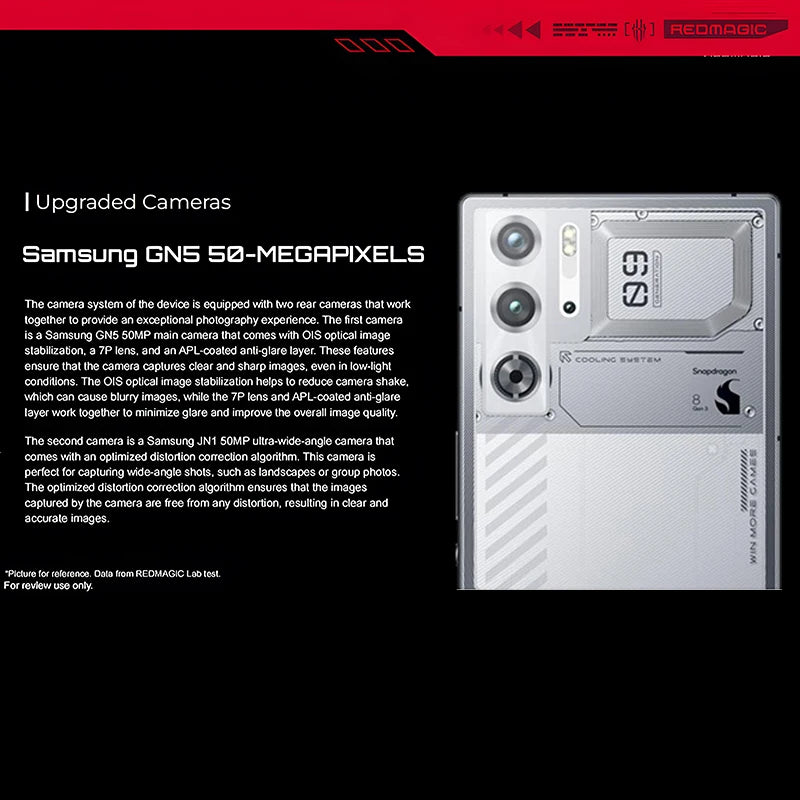 RedMagic 9 Pro Global Version 5G Phone 6.8" Q9+ Full Flat FHD+ Gaming