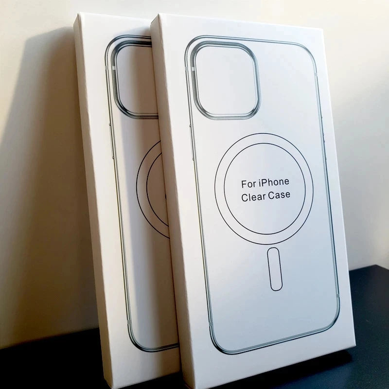 Hard Crystal Original Magnectic Case For iPhone 13 12 11 14 15 16Pro