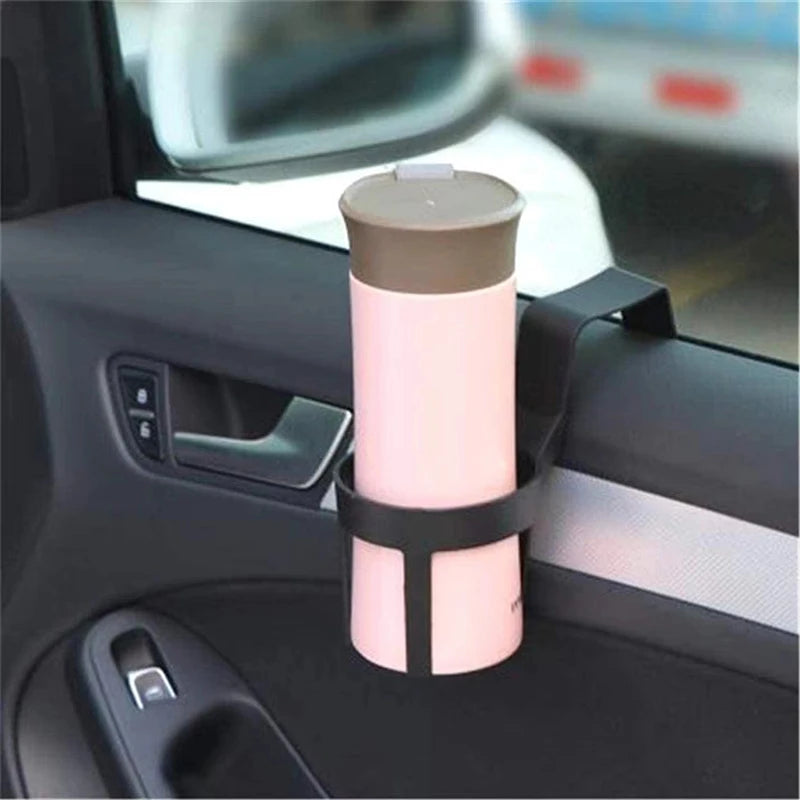 Car Drink Cup Holder Container Hook Window Door Mount Universal