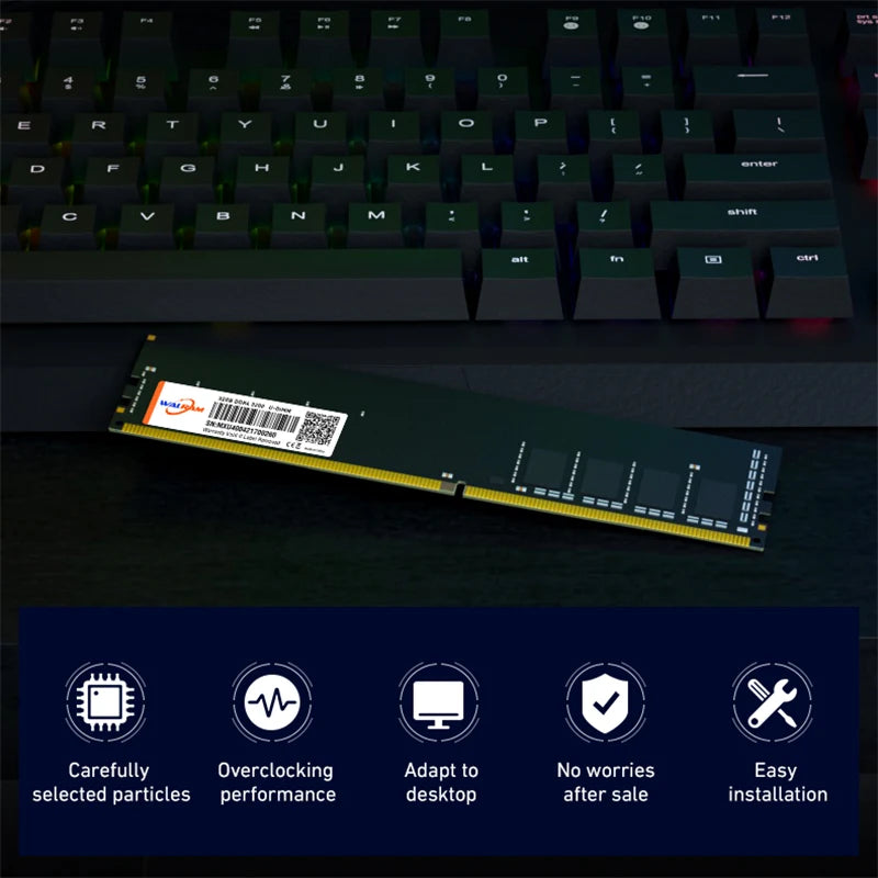 WALRAM DDR3 RAM 8GB 1333MHz 1600MHz Desktop Memory PC3 12800U 10600U