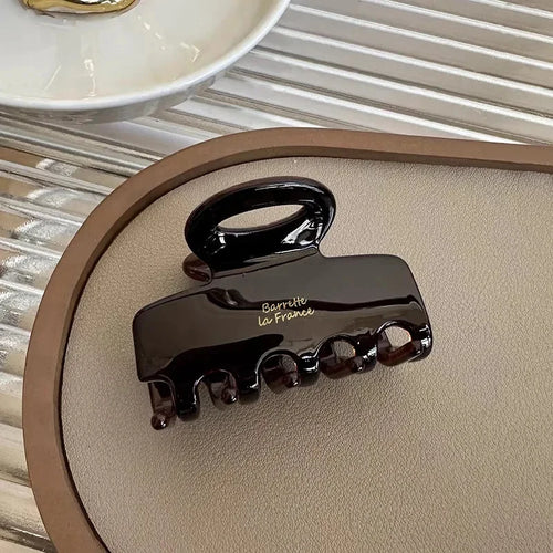 SIMPLEJEWEL High-end Feeling Vinegar Hair Clip Light Luxury Shark Clip