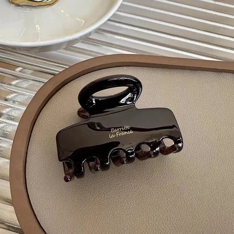 SIMPLEJEWEL High-end Feeling Vinegar Hair Clip Light Luxury Shark Clip