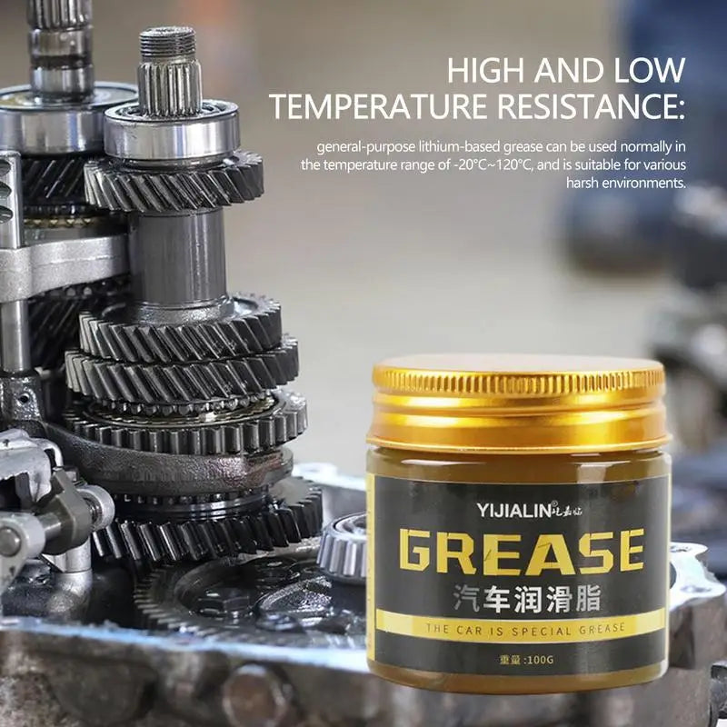 Automotive Grease 100g Waterproof Lubricant High Temp Grease Wheel