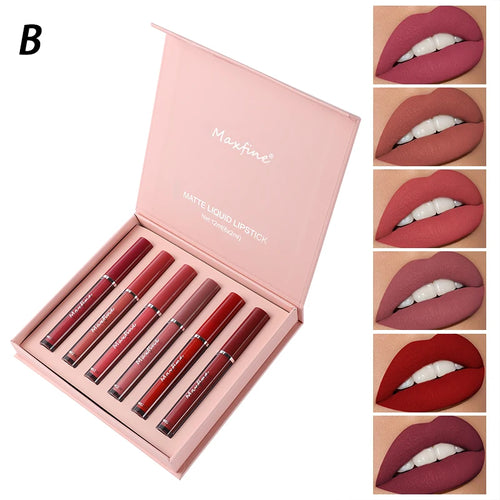 6-color Lip Gloss Liquid Lip Gloss Cosmetic Liquid Lipstick