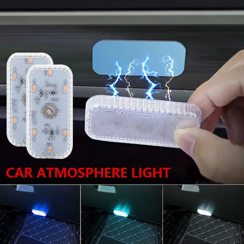 Mini Car Lighting LED Light Wireless Touch Light Interior Sensor