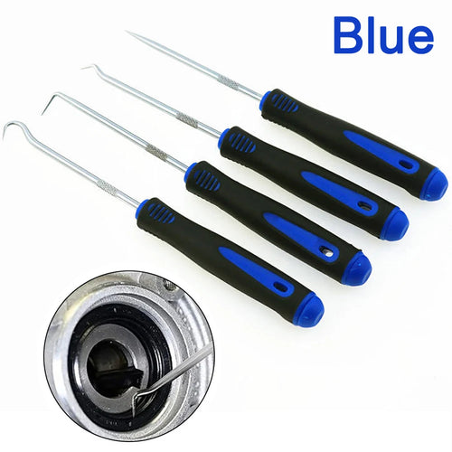 4PCS Blue 165mm Car Oil Seal Screwdriver Set Car Auto Oil Seal O-Ring