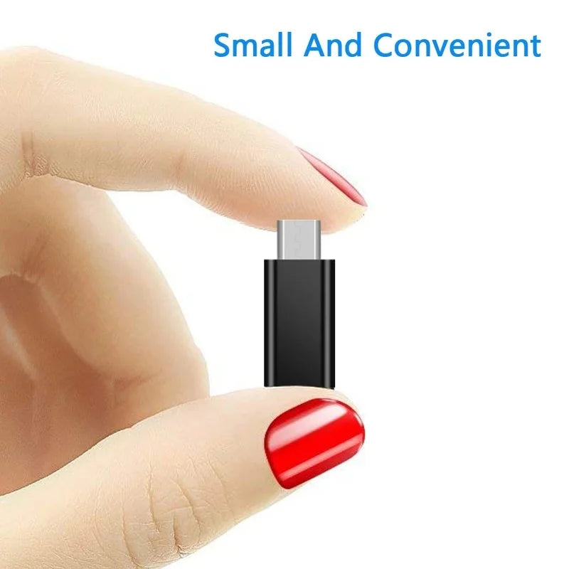 USB Type C Female To Micro USB Male Adapter Connector for Xiaomi Redmi