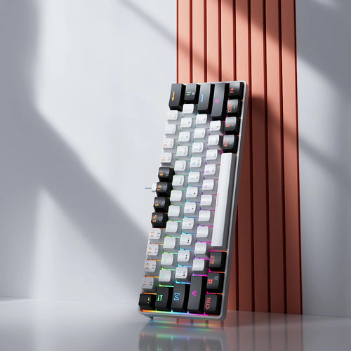 MUCAI MK61 USB Gaming Mechanical Keyboard Red Switch RGB Backlit Hot