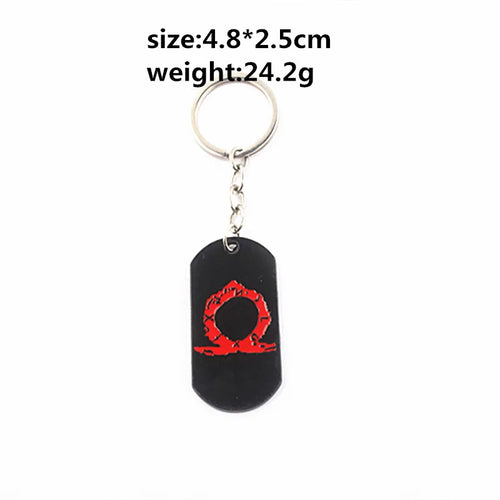 Game God of War Ragnarok Keychain Kratos The World Serpent Jormungandr