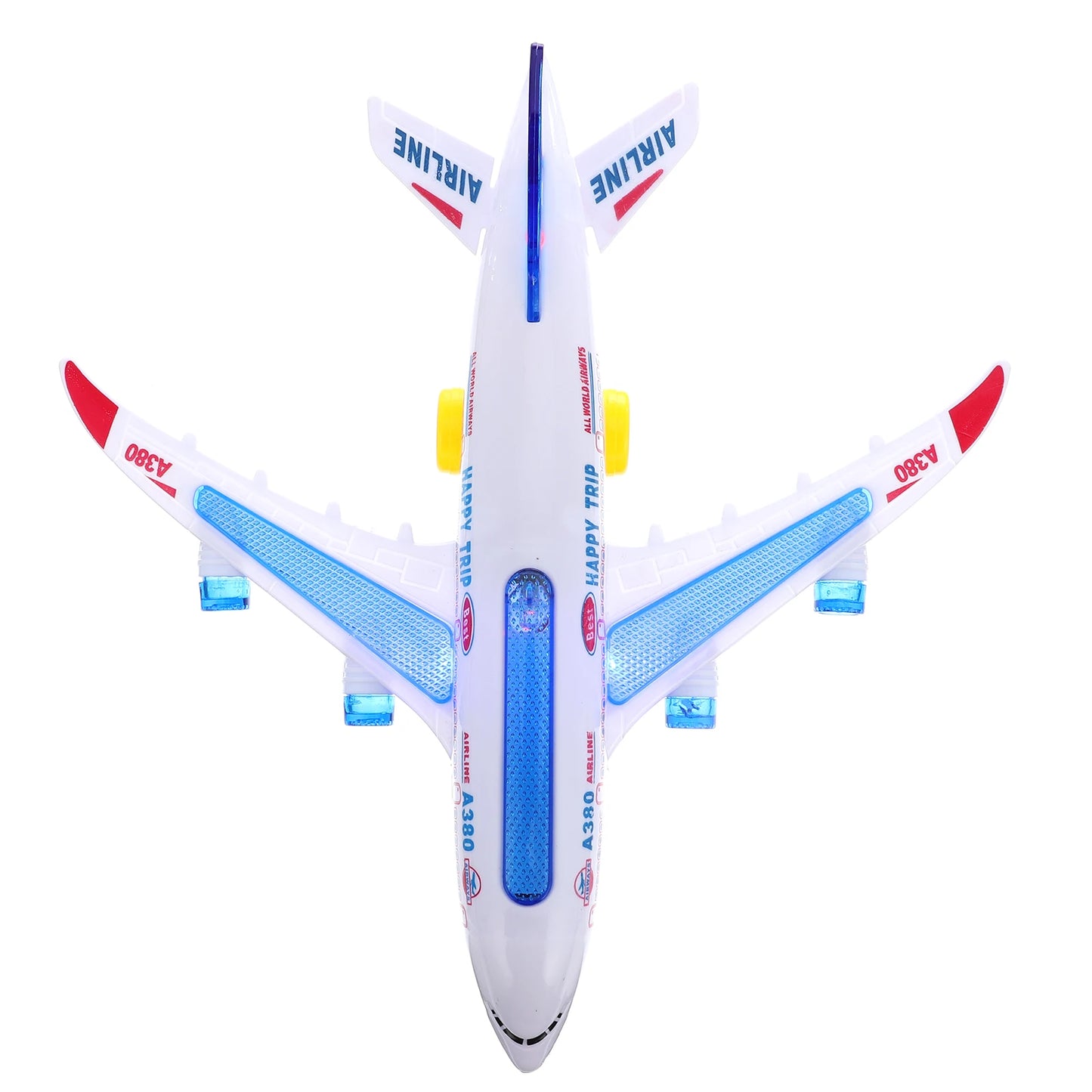 Electronic Aeroplane Toy with Music Autopilot Flash Sound Aircraft