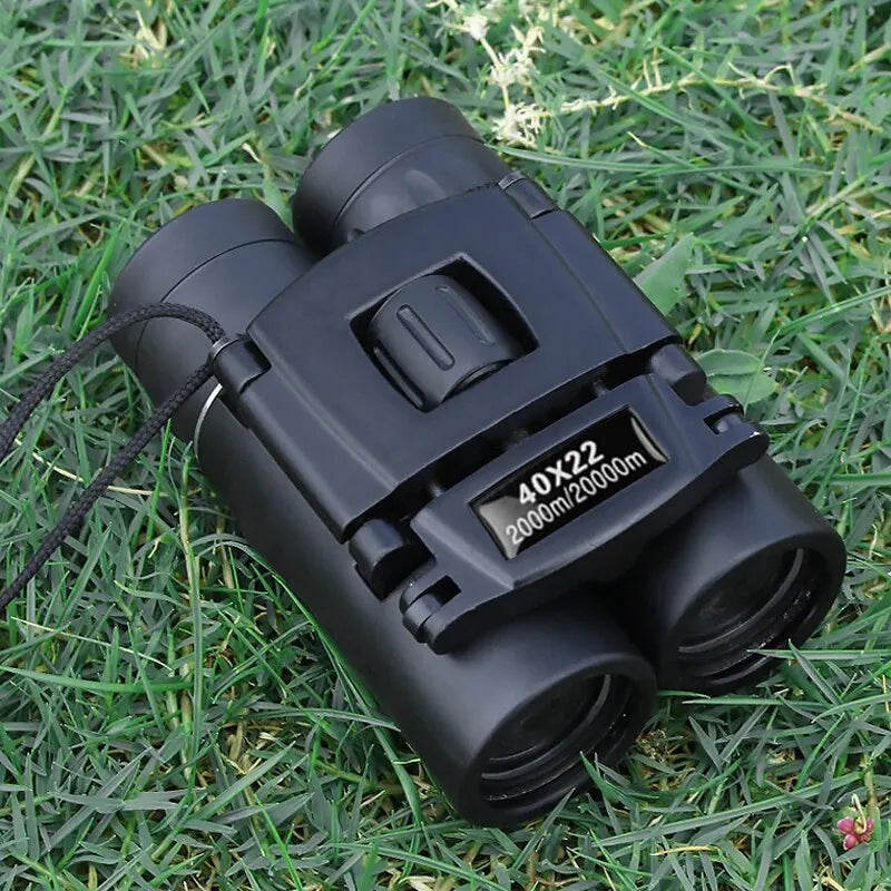 40x22 HD Powerful Binoculars 2000M Long Range Folding Mini Telescope