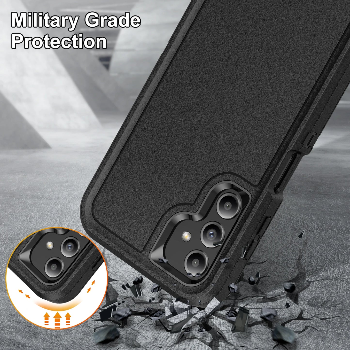 Heavy Duty Armor Case for Samsung Galaxy A14 A54 A13 A15 A04S A53
