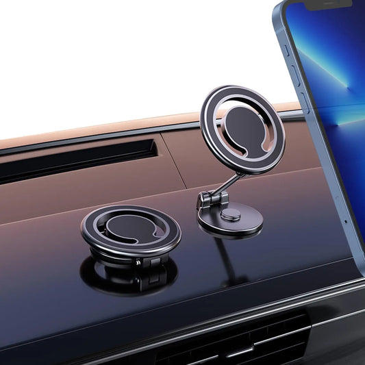 1080 Rotate Magnetic Car Phone Holder Stand Magnet Car Mount Support
