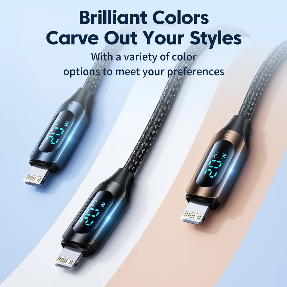 Toocki USB C Type C Cable For iPhone 14 13 12 11 Pro Max X Xr 8 7 Plus