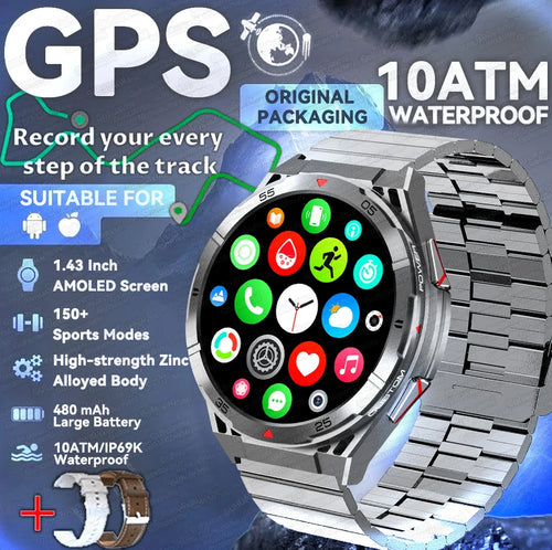 2025 New for HUAWEI Original Premium GPS SmartWatch Ultra HD AMOLED