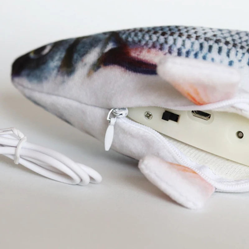 Pet Electric Cat Toy Fish Pet Cat Toy Simulation Fish Swing Dance Fish