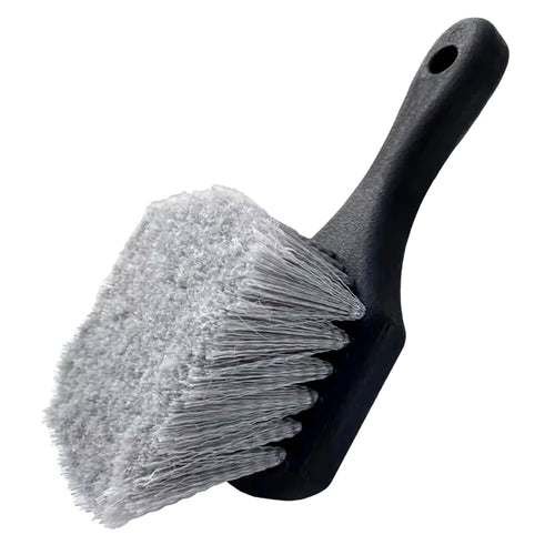 Car Wheel Cleaning Brush Detail Brush Short Handle Tire Rim Washing
