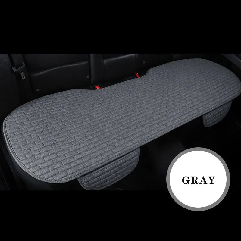 Car seat cover front/Rear Flax Seat Protect Cushion Automobile Seat