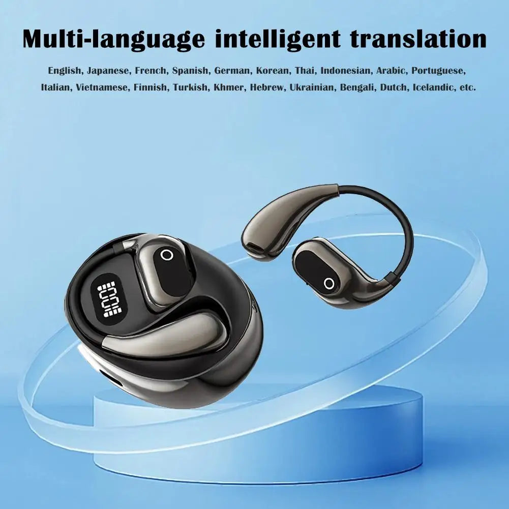 Translator Earbuds AI Simultaneous Language Translator Earphone 2025