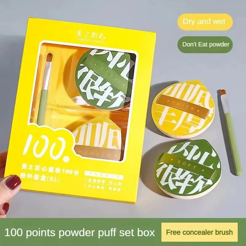 Soft Air Cushion Puff Makeup Blender Sponges Elastic Marshmallow