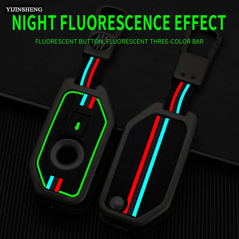 Key Cover Shell Fob Case Skin Holder For BMW Motorcycle F750GS F850GS