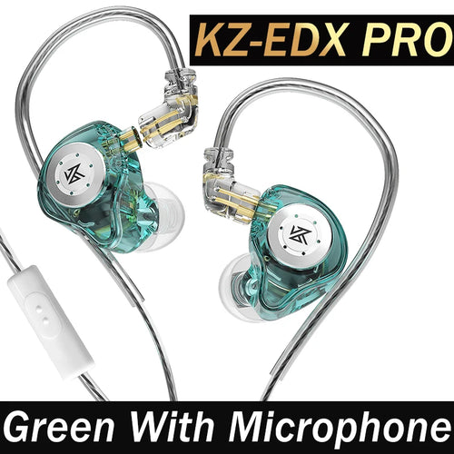 Original KZ EDX Pro Earphone Bass Earbuds In-Ear Monitor Headphone