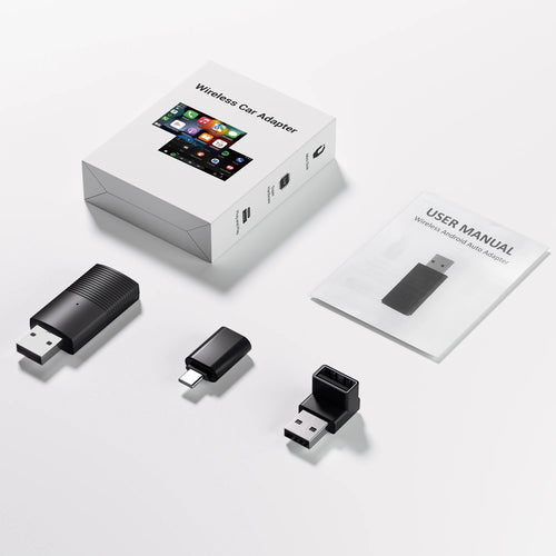 NEW Wireless CarPlay Android Auto Wireless Adapter Smart Mini Box Plug