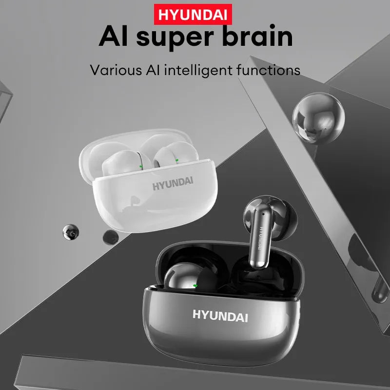 HYUNDAl HY-Y10 AI TWS Translation Bluetooth Earphones Multi Languages