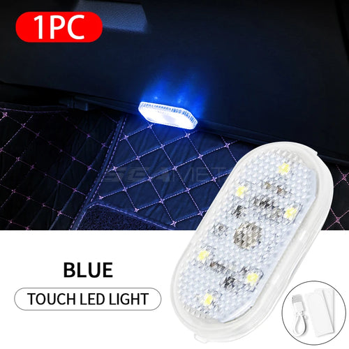 BLALION Car LED Touch Lights Wireless Interior Light Magnetic Auto