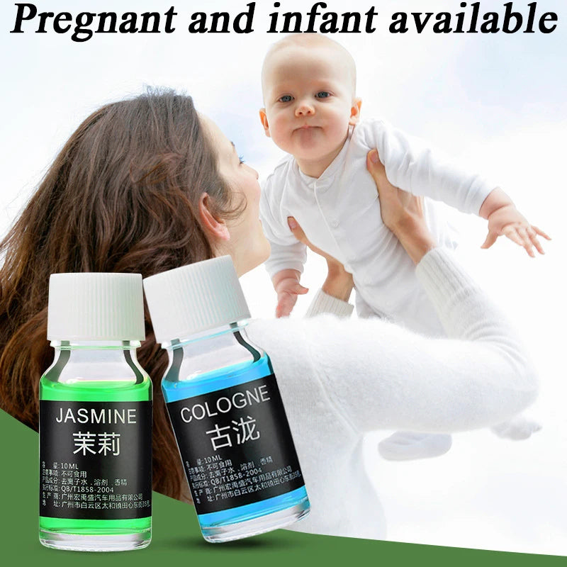 10ml Air Freshener Car Perfume Refill Natural Plant Essential Oil