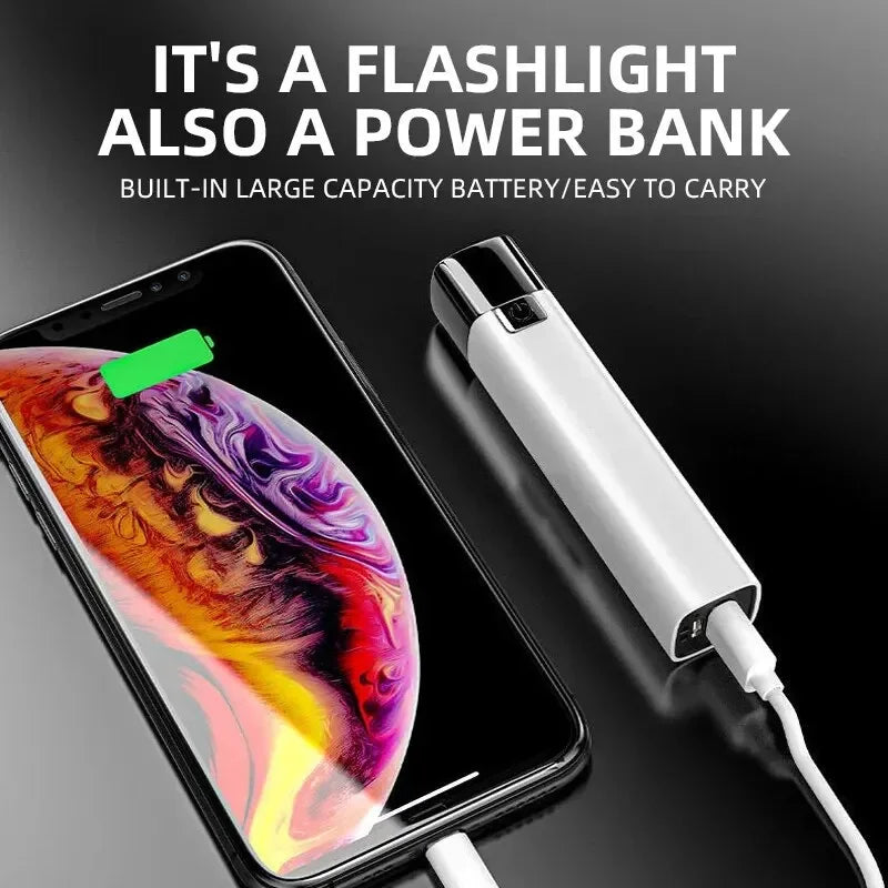 Flashlight Rechargeable Flashlights for Home Useful Gadgets Mini Led