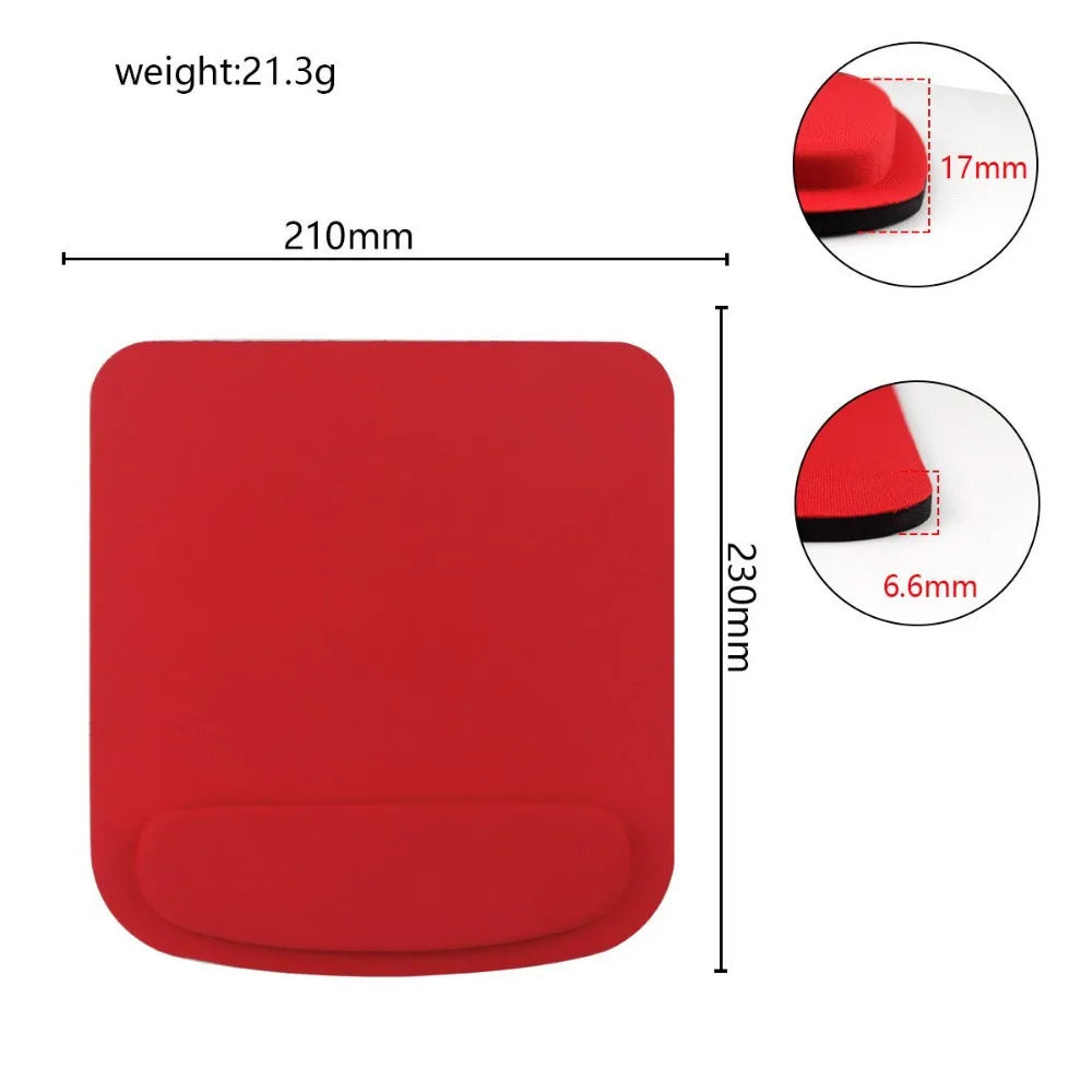 Round EVA Wrist Mouse Pad Computer Mouse Wrist Support Slow Rebound